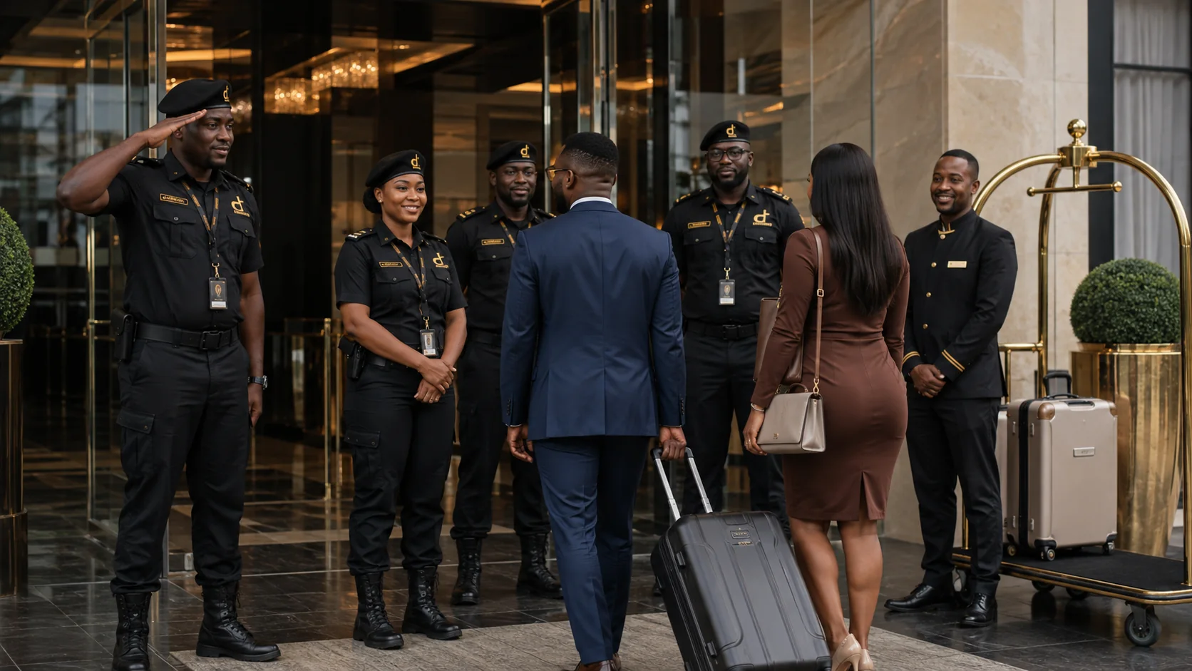 Hotel Guest Arrival